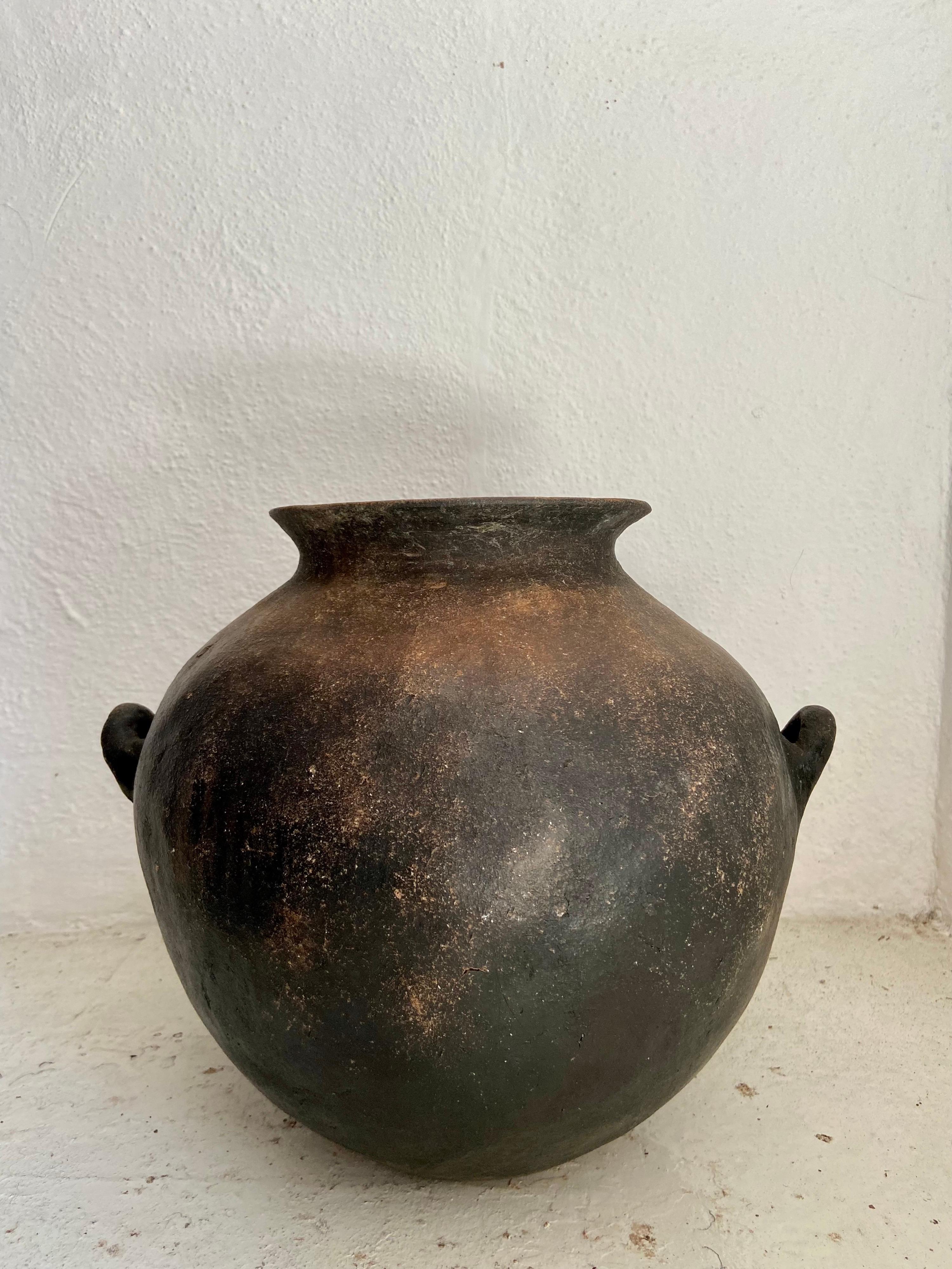 Mid 20th Century Terracotta Water Pot from Central Mexico 1