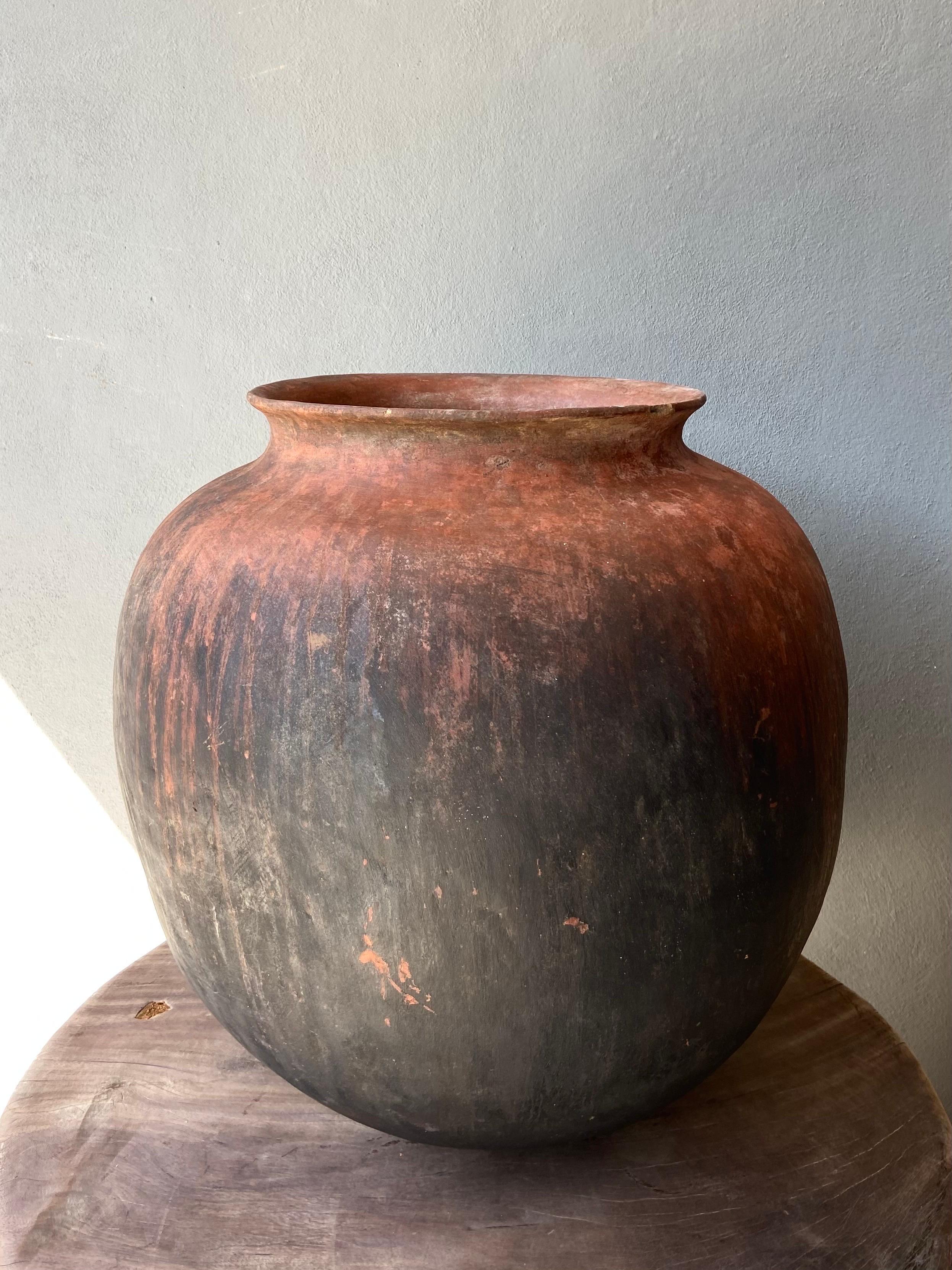 Mid 20th Century Terracotta Water Pot From Mexico 3