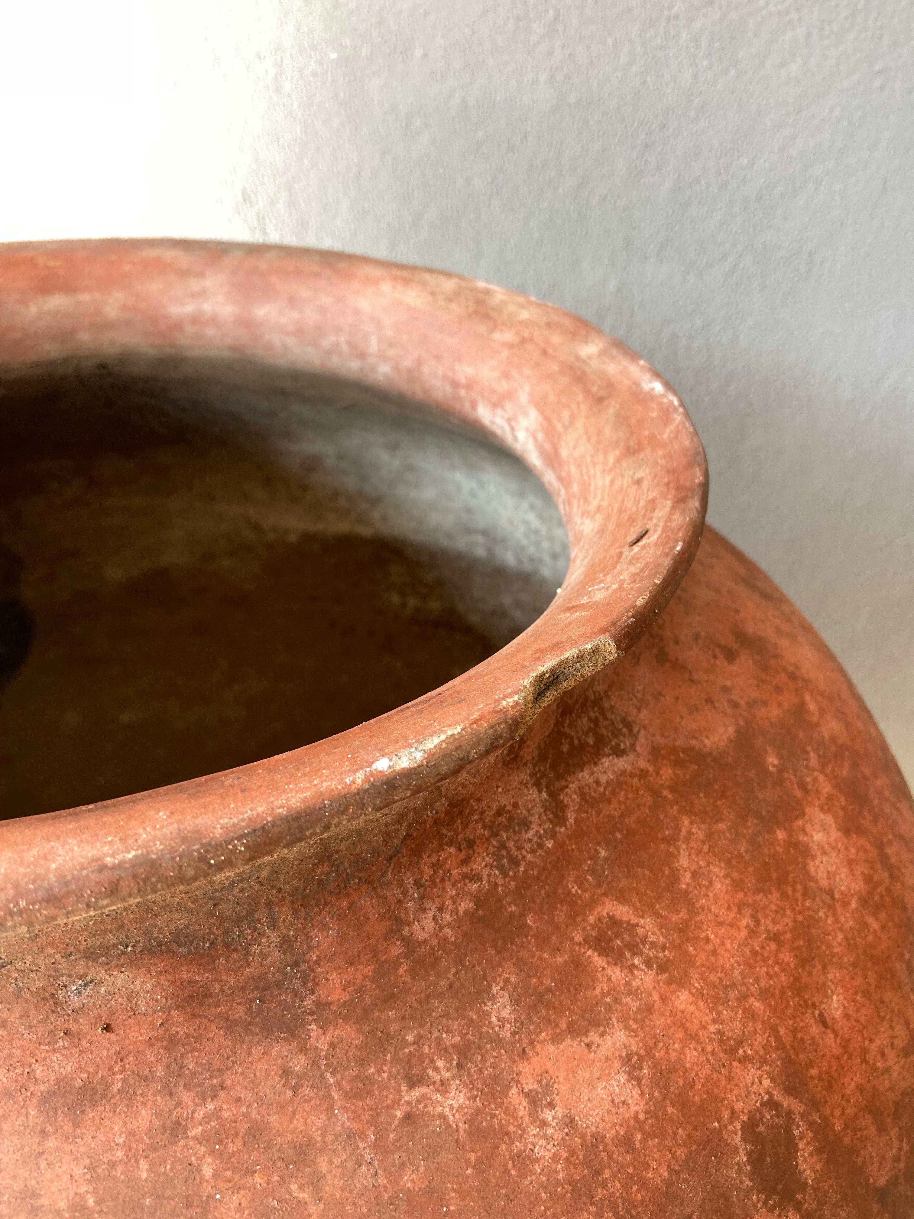 Mid 20th Century Terracotta Water Pot From Mexico 6