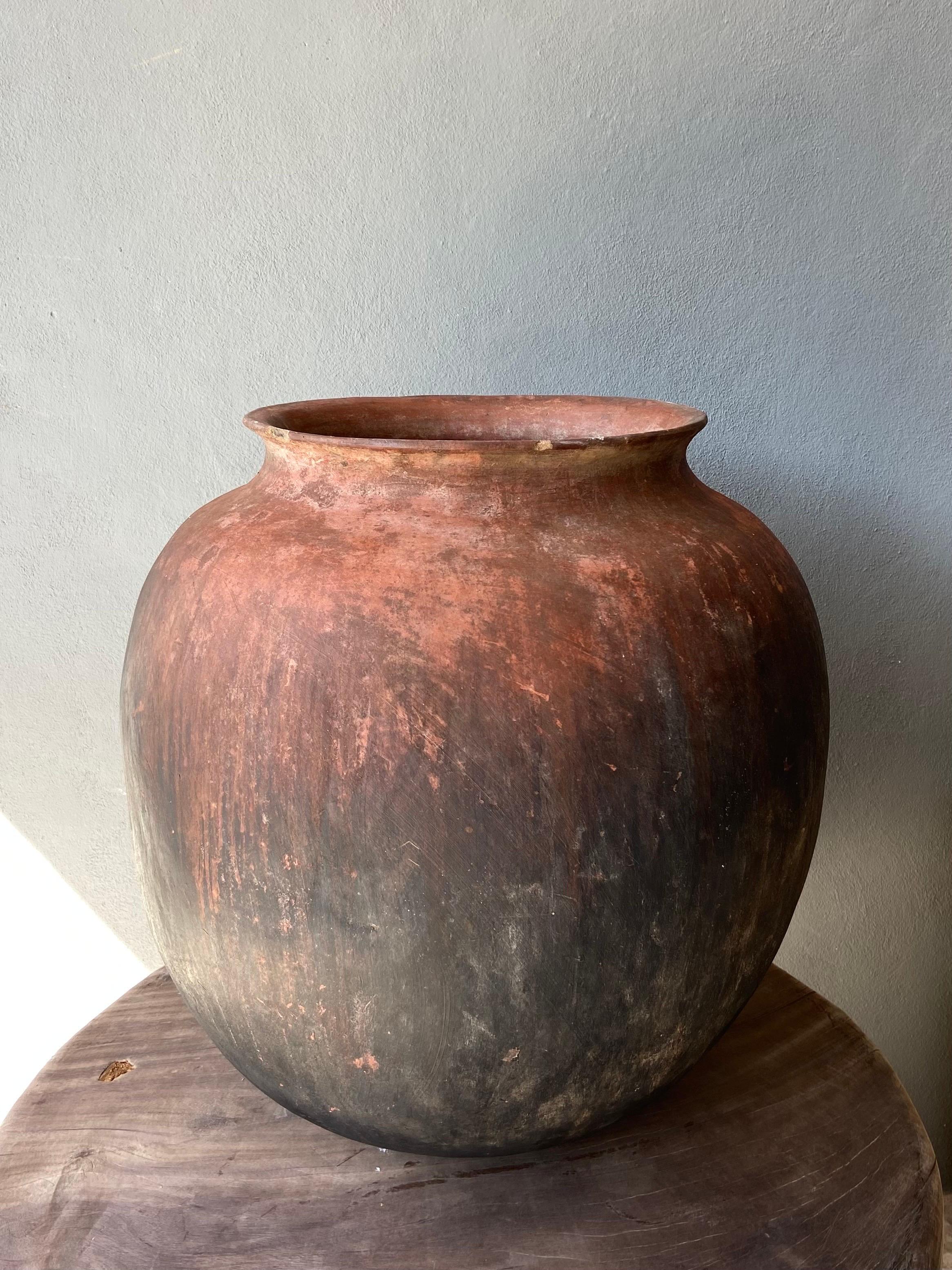 Mid 20th Century Terracotta Water Pot From Mexico 7