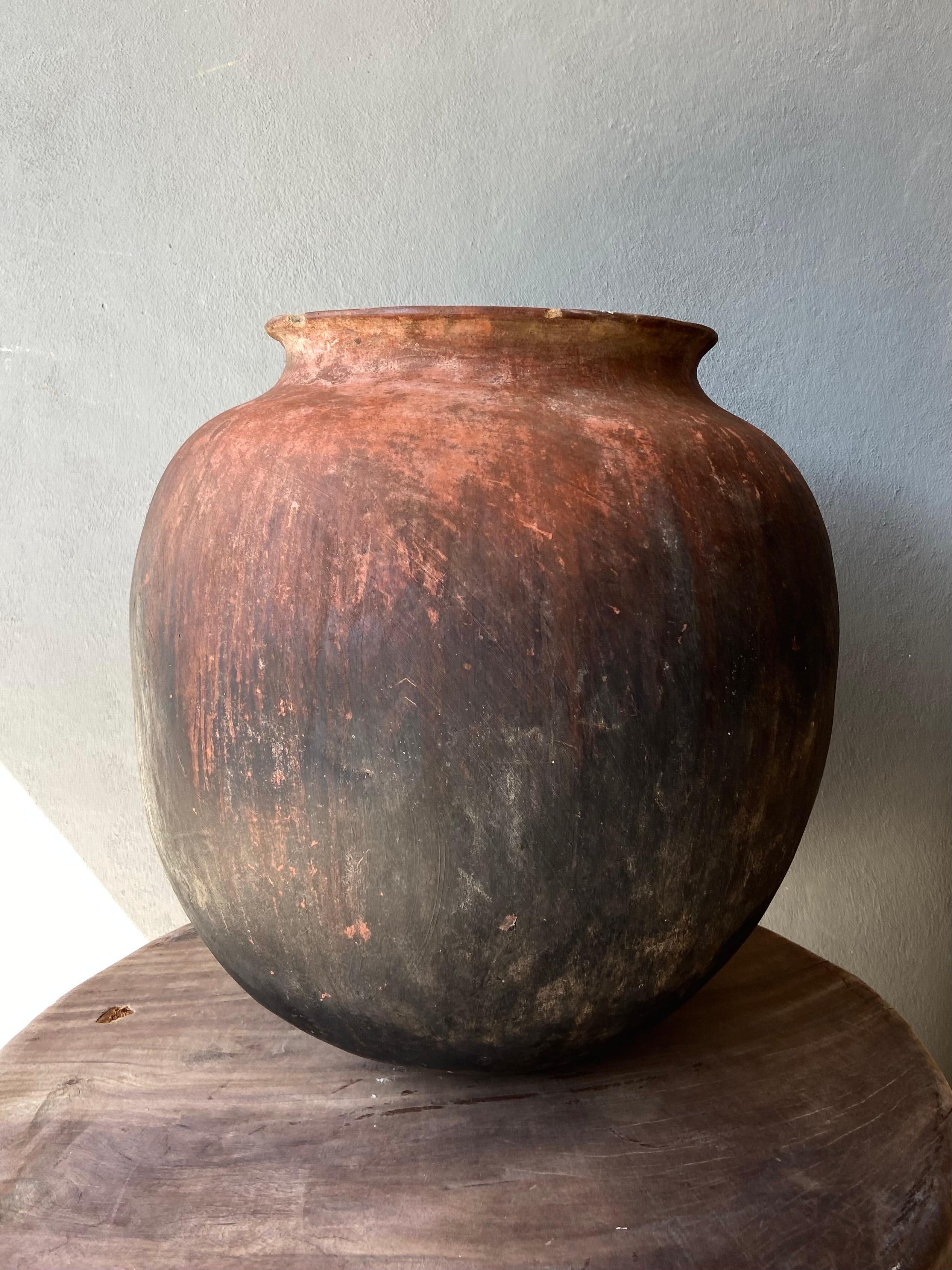 Mid 20th Century Terracotta Water Pot From Mexico 9