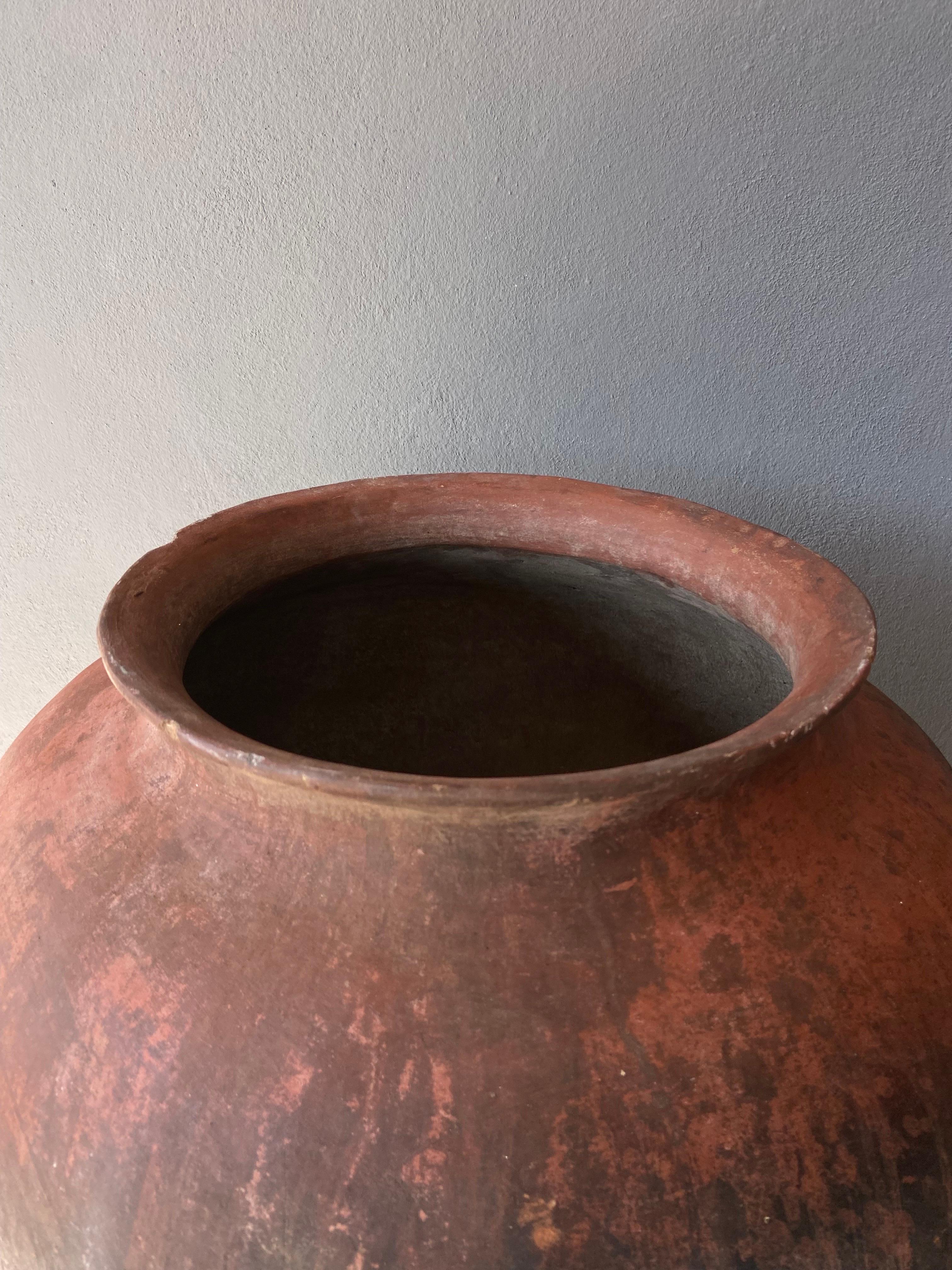 Mid 20th Century Terracotta Water Pot From Mexico 11