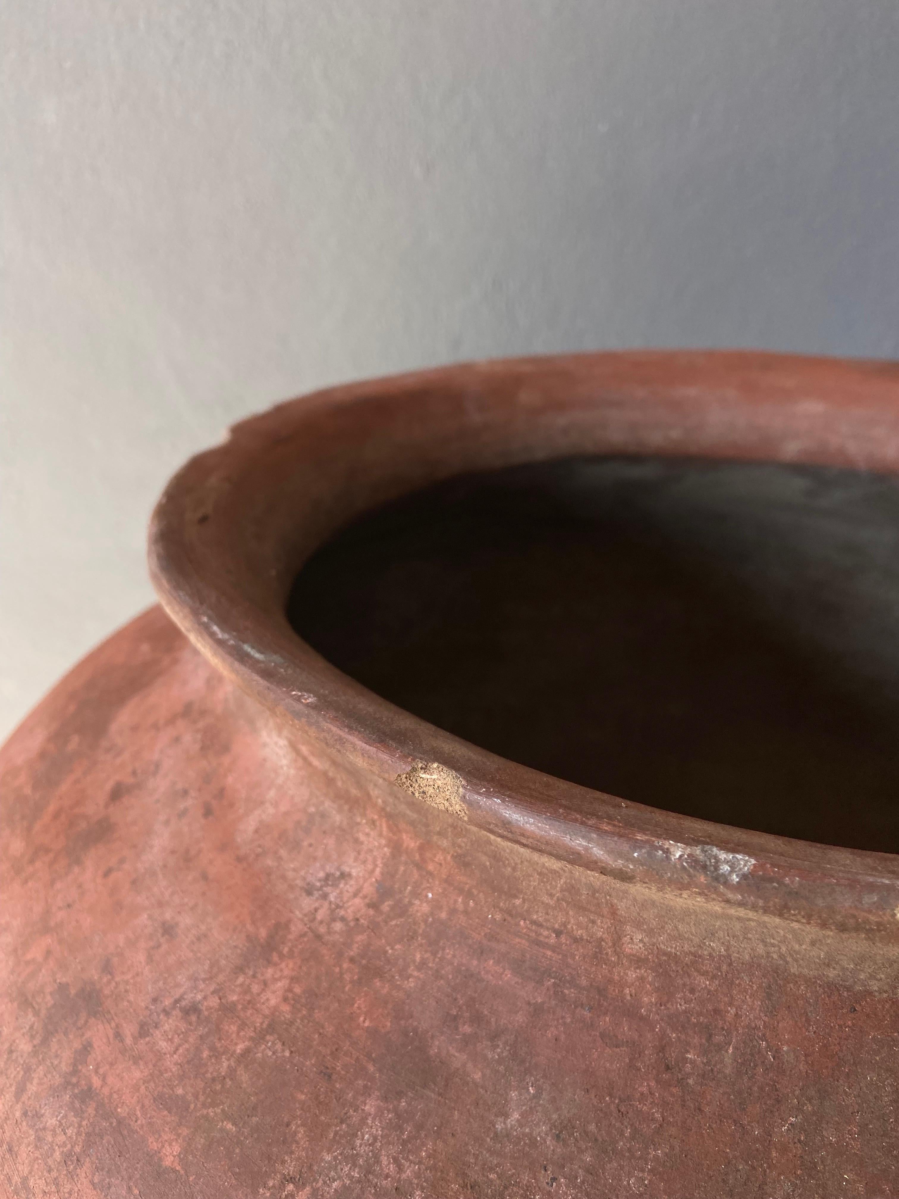 Mexican Mid 20th Century Terracotta Water Pot From Mexico