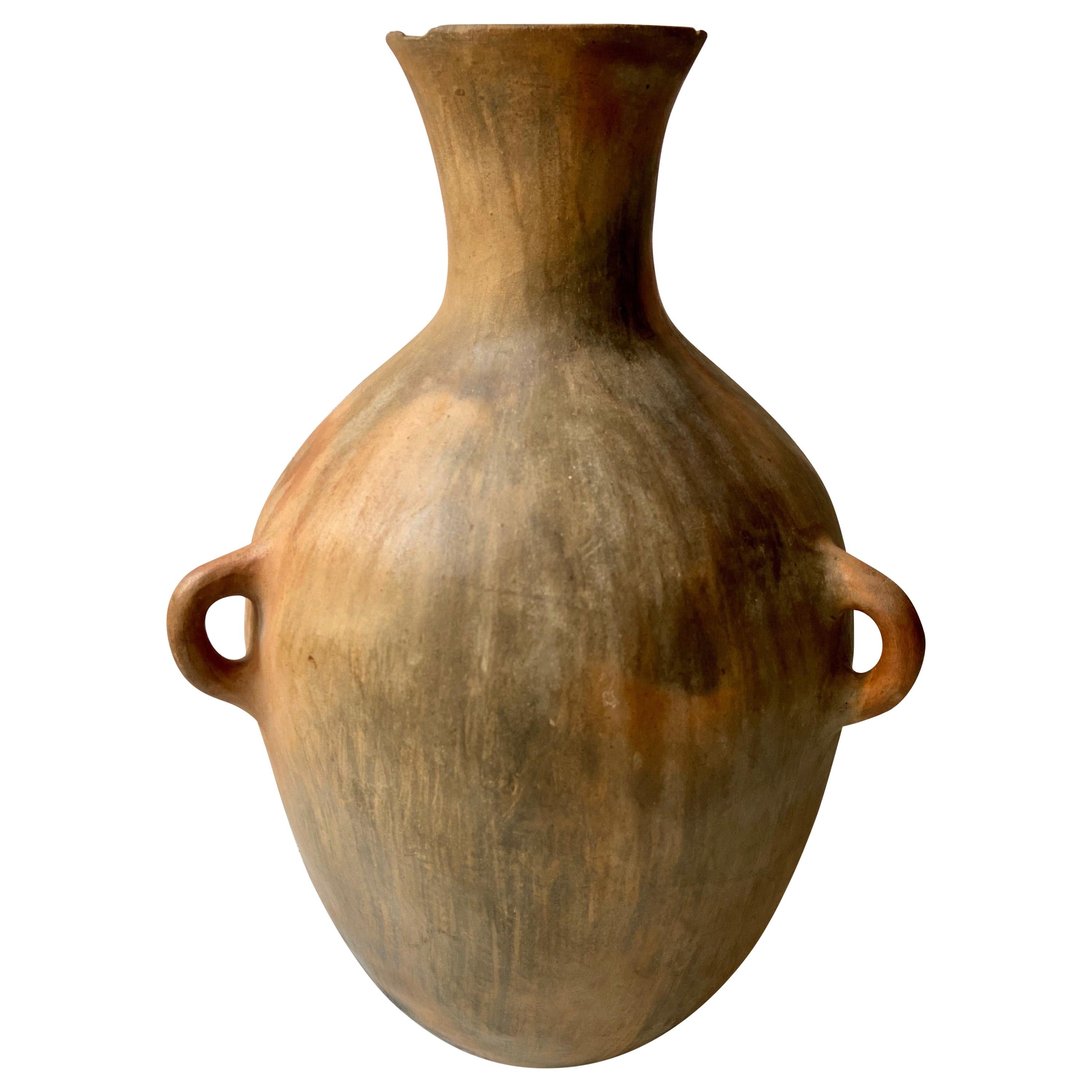 Mid-20th Century Terracotta Water Vessel from Mexico