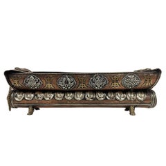 Mid 20th Century Tibetan Handcrafted Bronze Incense Burner