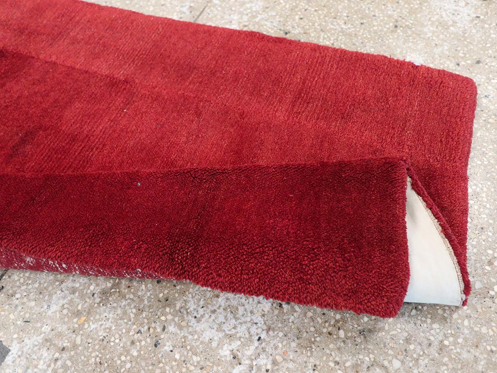 20ième siècle Tapis tibétain du milieu du 20e siècle en vente