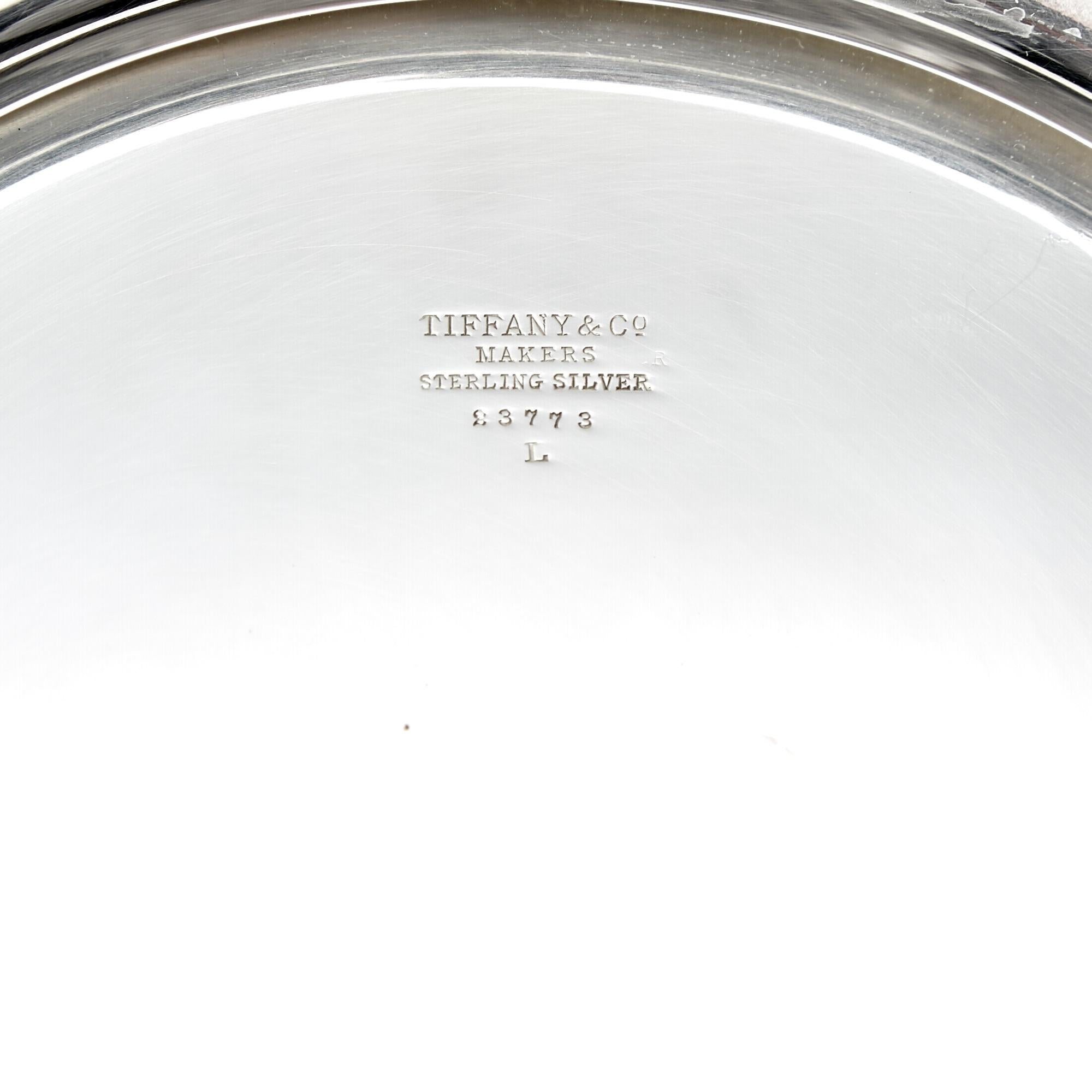 Mid-Century Modern Mid-20th Century Tiffany & Co. Sterling Silver Art Deco Covered Tureen For Sale