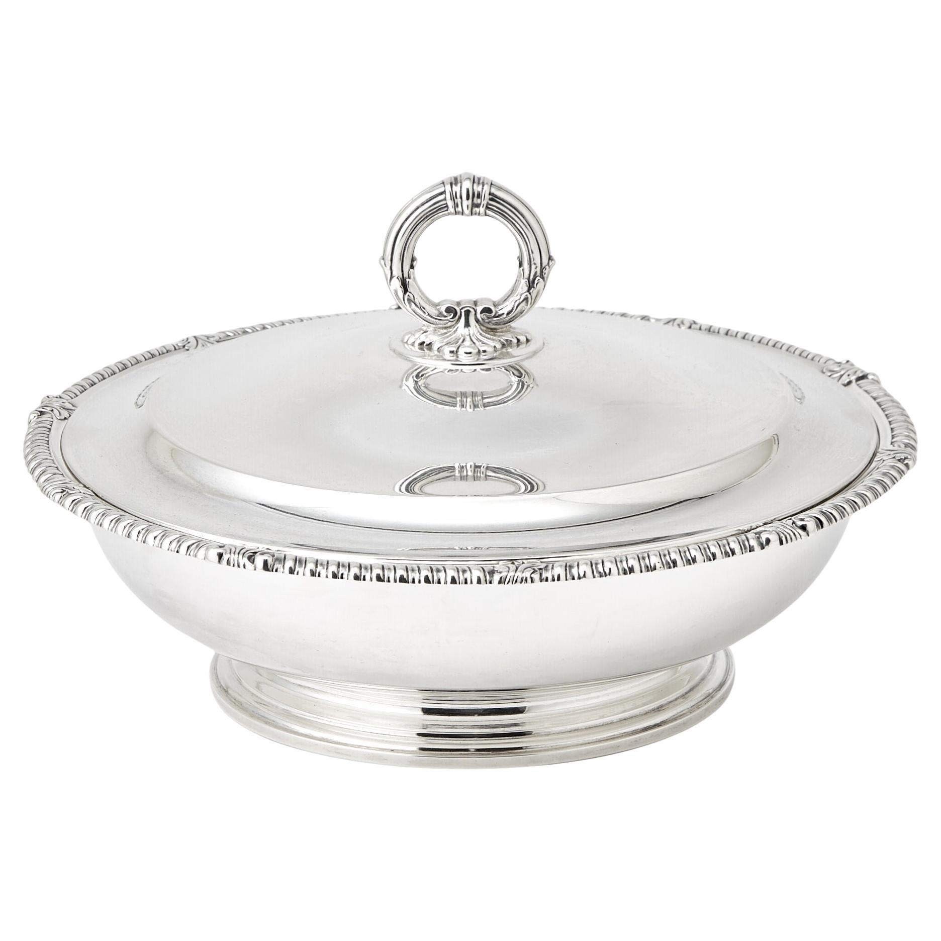 Mid-20th Century Tiffany & Co. Sterling Silver Art Deco Covered Tureen