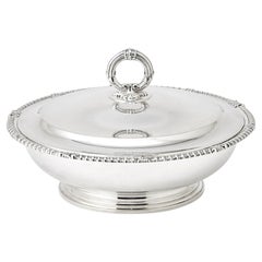 Mid-20th Century Tiffany & Co. Sterling Silver Art Deco Covered Tureen