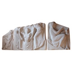 Mid 20th Century To Scale Plaster Cast of The Ludovisi Throne Grand Tour