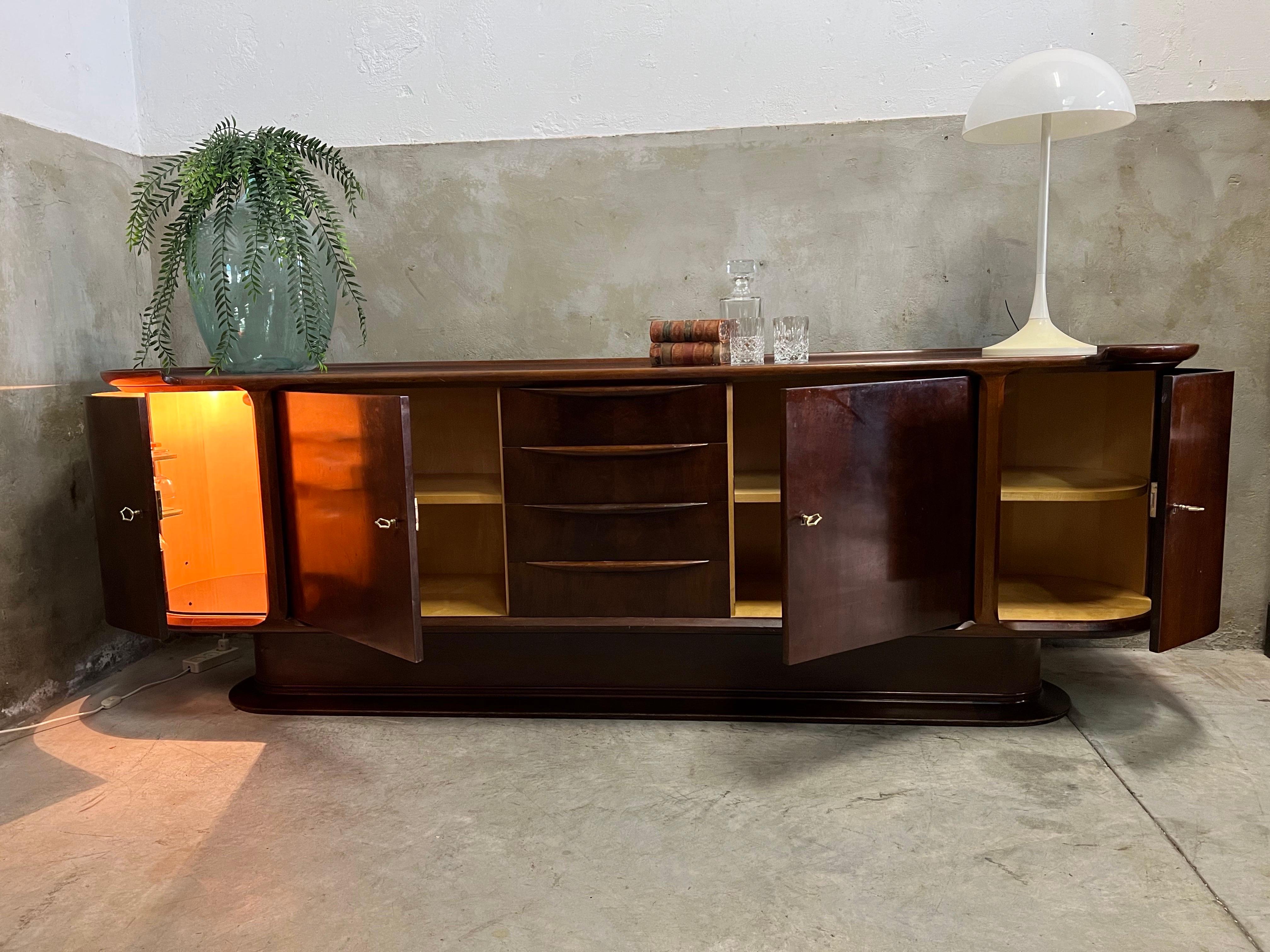 Art Deco Mid-20th Century, Top Quality A.A. Patijn Sideboard from the 1950s for Zijlstra