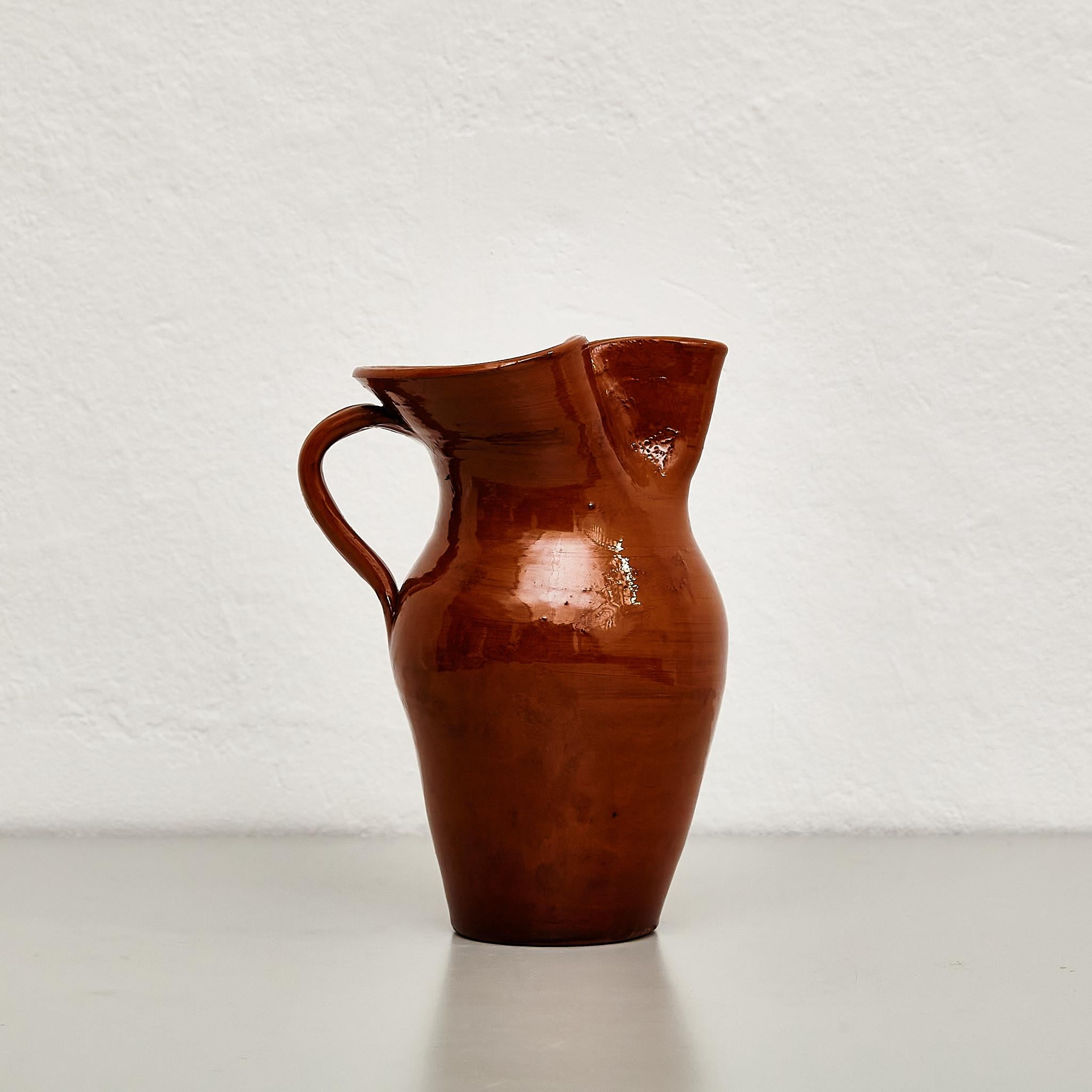 Mid 20th Century Traditional Spanish Ceramic Vase 1
