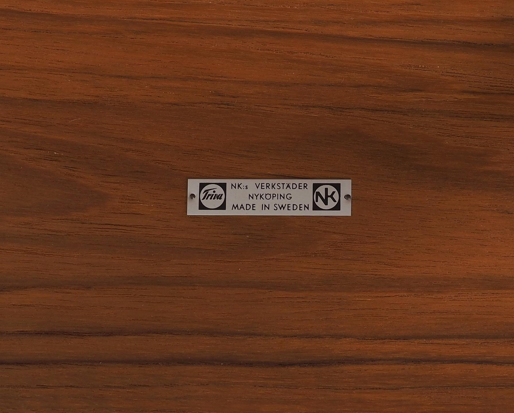 Veneer Mid -20th Century Tray Table Yngvar Sandström Trivia. NK Workshops For Sale