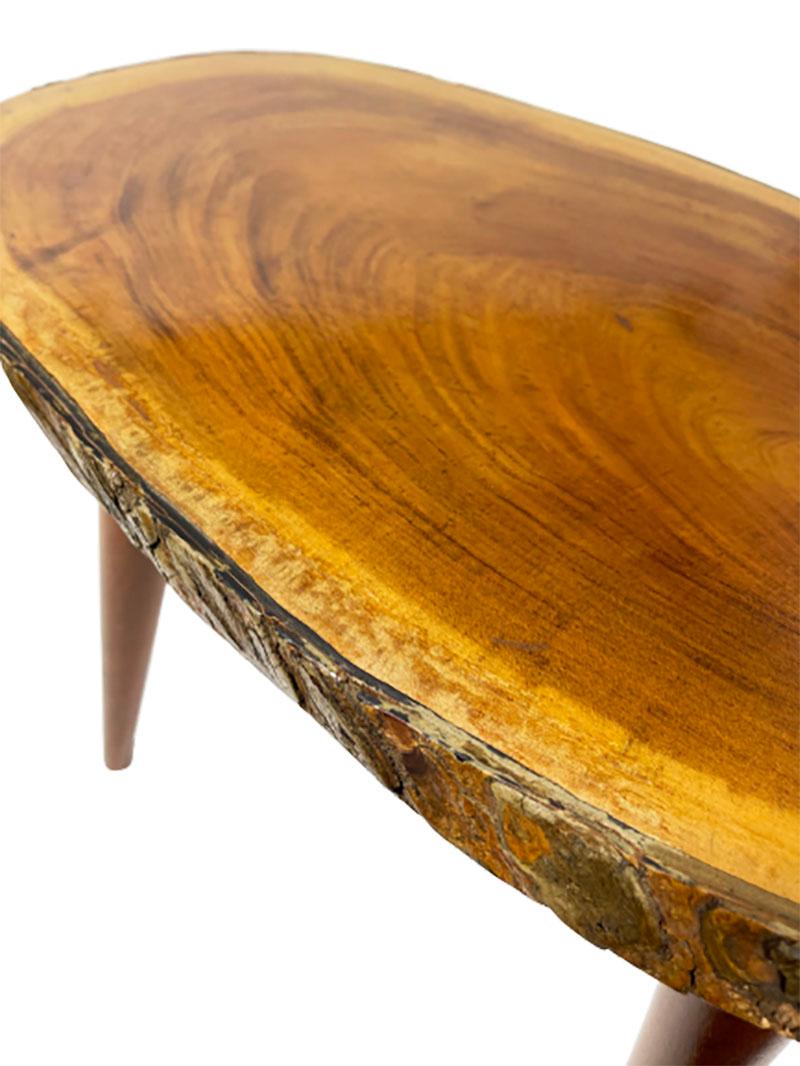 Mid-20th Century Tree Trunk Wine or Side Table For Sale 1