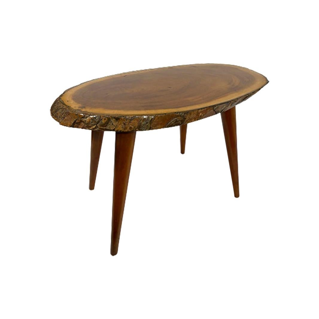 Mid-20th Century Tree Trunk Wine or Side Table For Sale