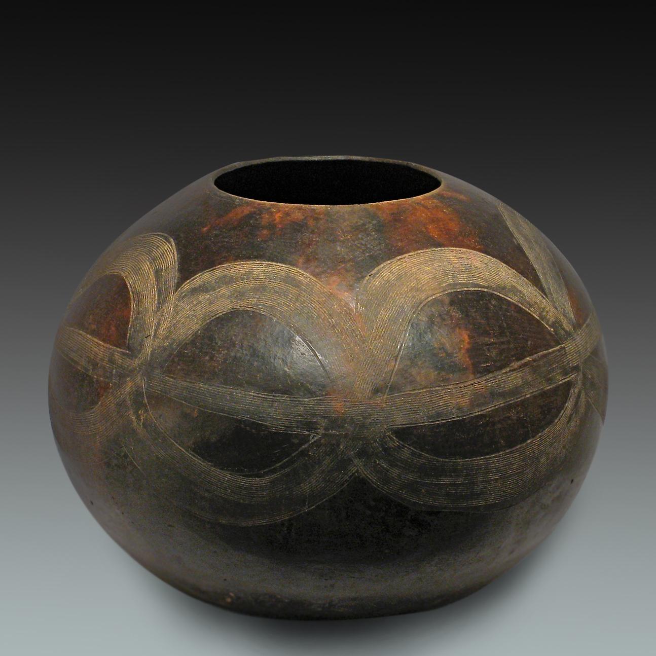 South African Mid-20th Century Tribal African Pot, Zulu Ukhamba, South Africa