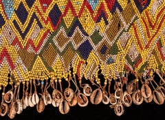Mid-20th Century Tribal Beaded Cache-Sex Modesty Apron, Cameroon