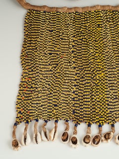 Mid-20th Century Tribal Beaded Cache-Sexe Modesty Apron, Cameroon