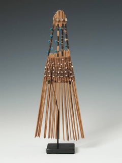 Mid-20th Century Tribal Oceanic Comb ‘Helu’ from Tonga