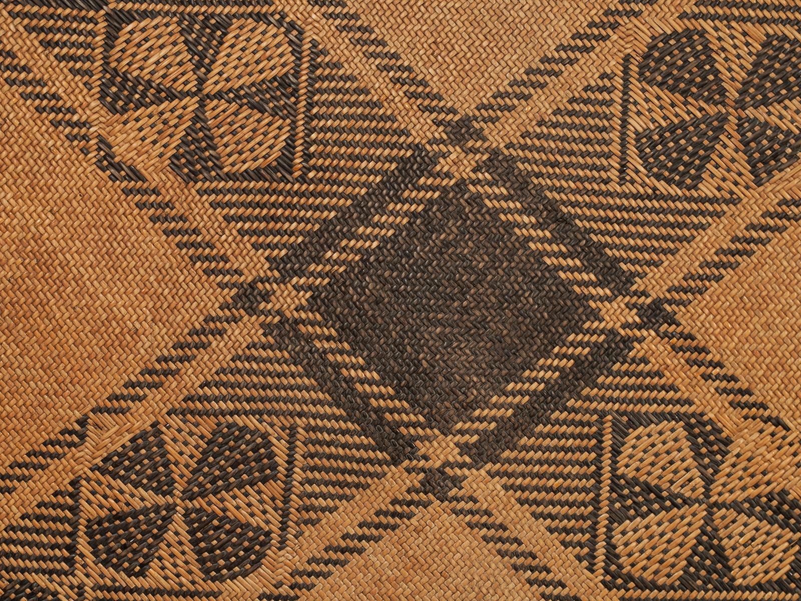 Unknown Mid-20th Century Tribal Sleeping Mat, Dayak, Punan People, Kalimantan, Borneo For Sale