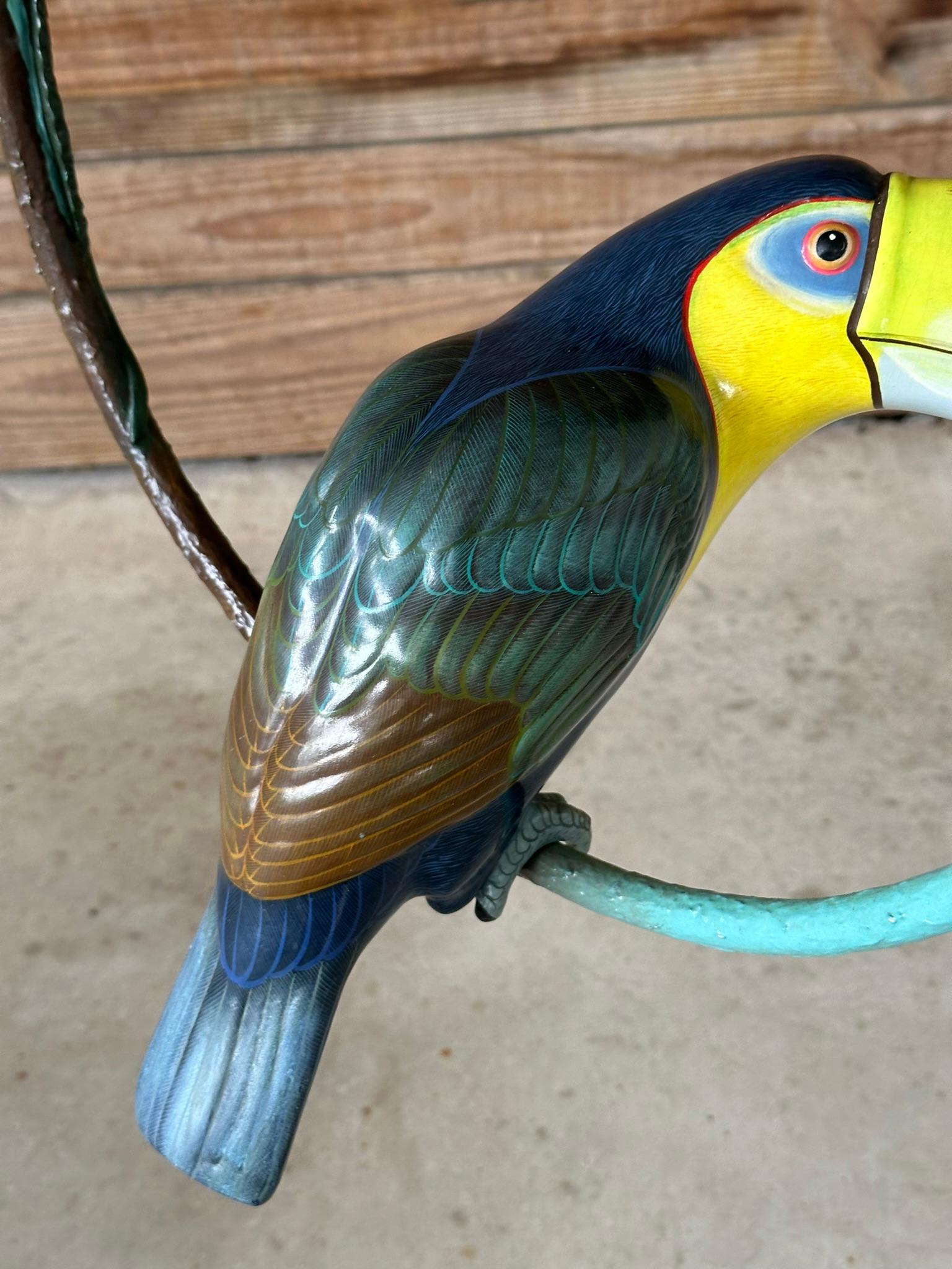 Mid-20th Century Tropical Toucan  by Sergio Bustamante 4
