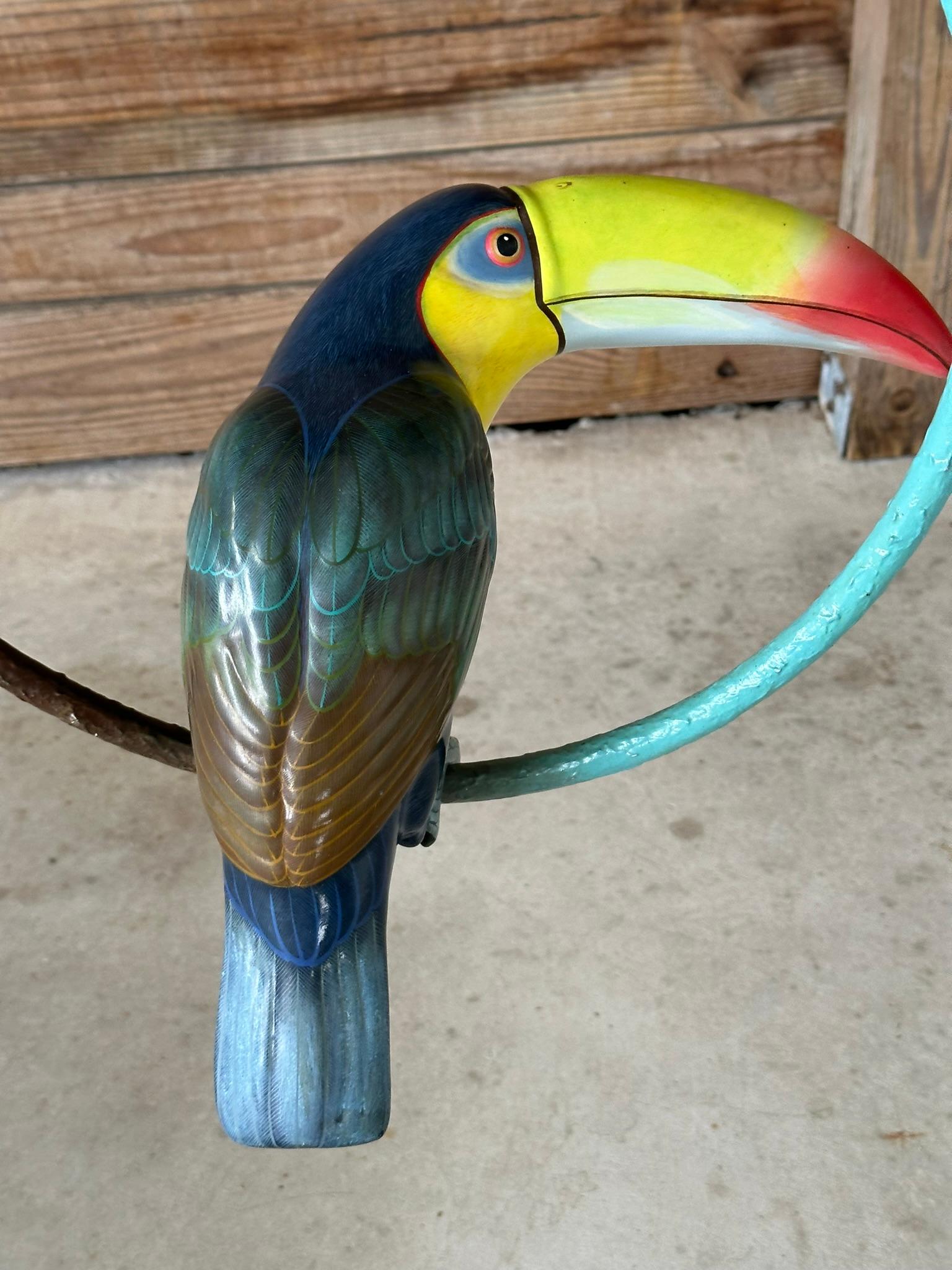 Mid-20th Century Tropical Toucan  by Sergio Bustamante 5