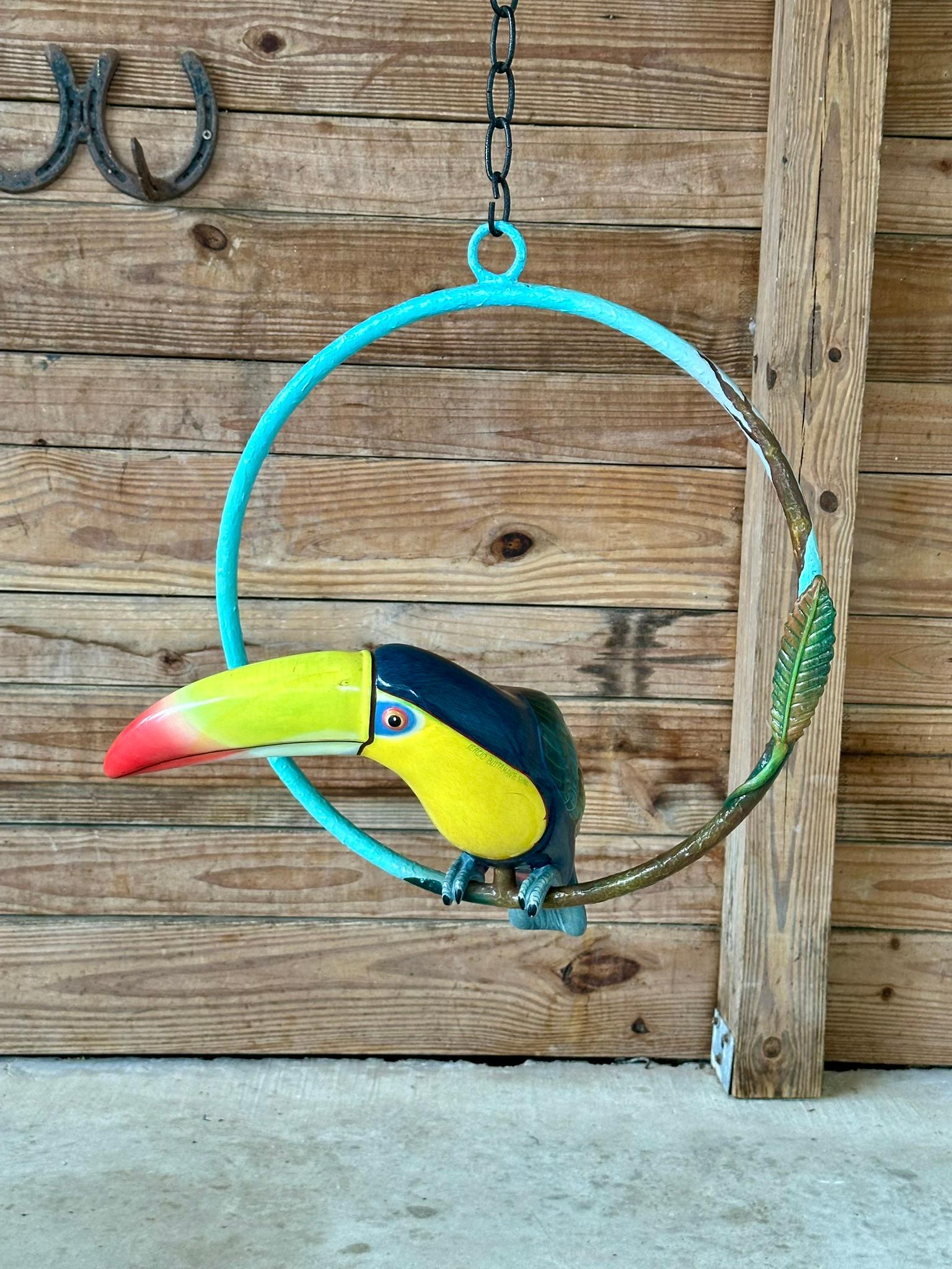 Arts and Crafts Mid-20th Century Tropical Toucan  by Sergio Bustamante