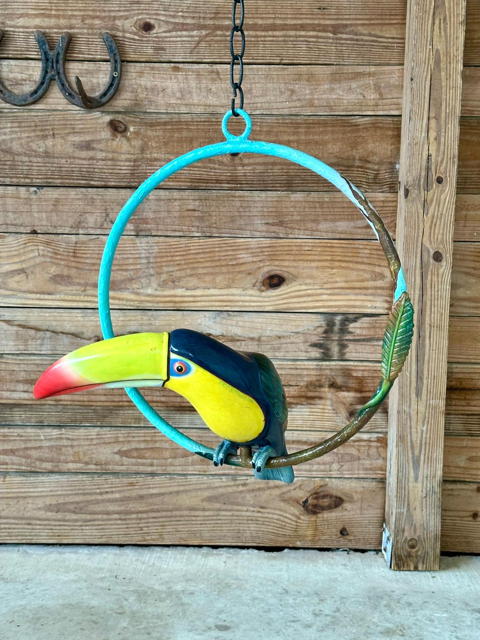 Mexican Mid-20th Century Tropical Toucan  by Sergio Bustamante