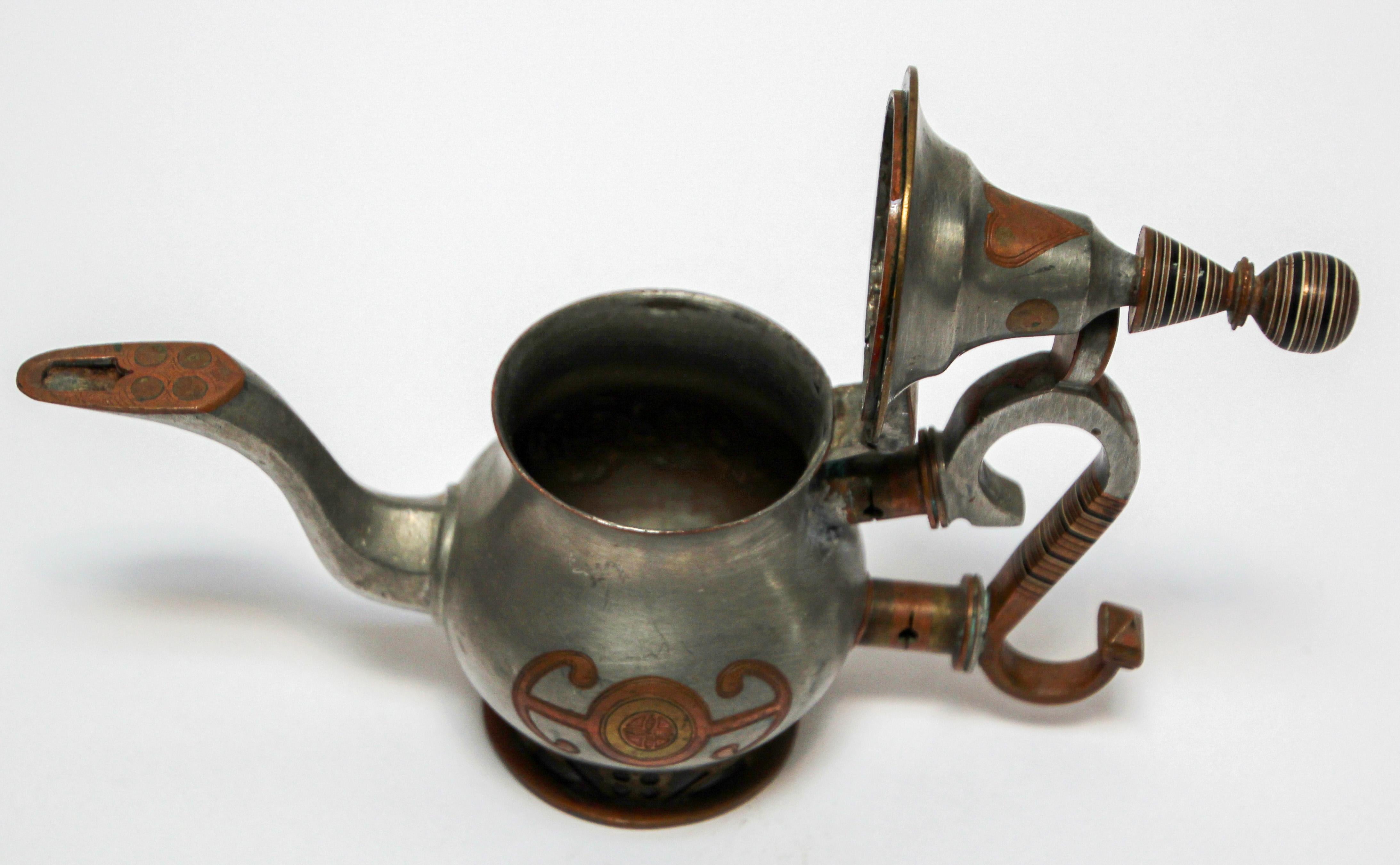 Mid-20th Century Tuareg Teapot Mauritania Africa 9