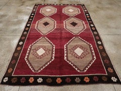 Galerie Shabab Collection Mid-20th Century Turkish Anatolian Accent Carpet