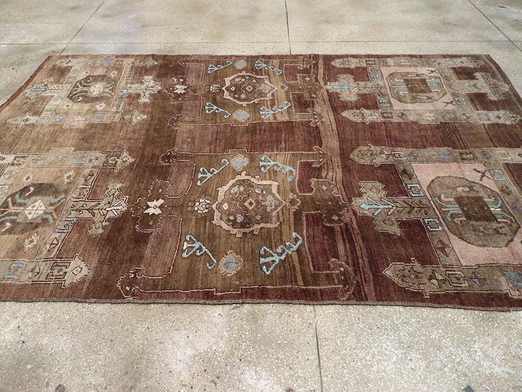 Persian Mid-20th Century Turkish Anatolian Accent Carpet For Sale