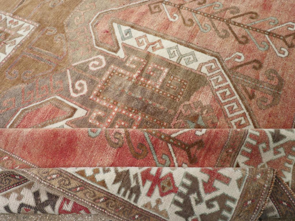 Mid-20th Century Turkish Anatolian Accent Carpet For Sale 1