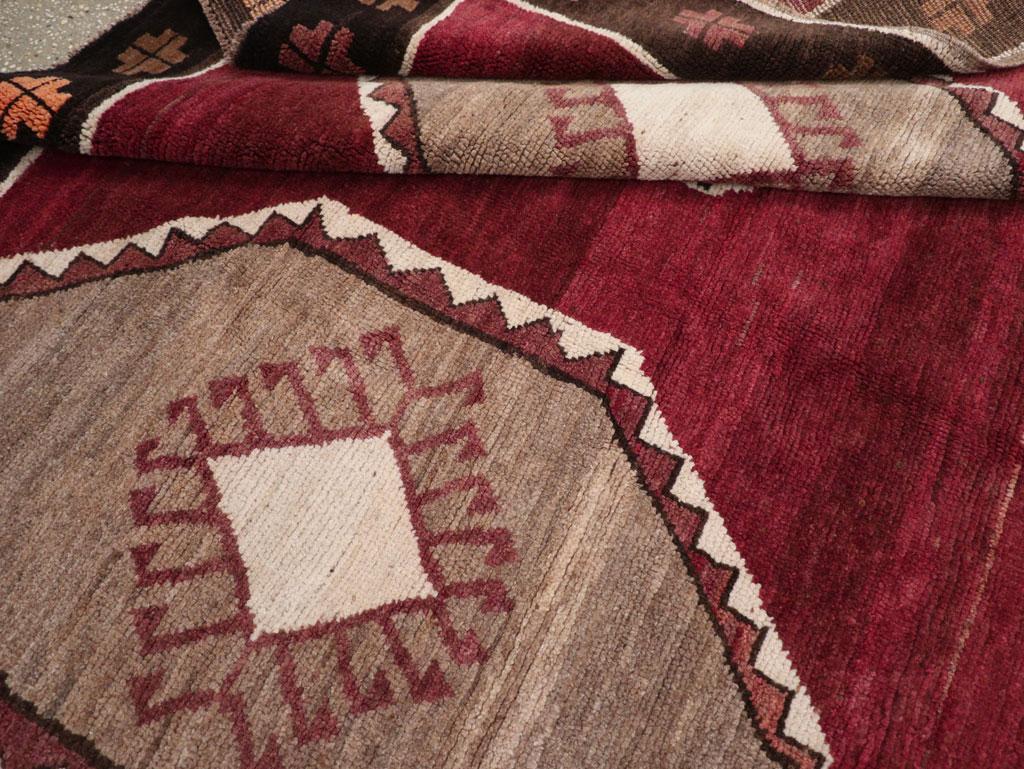 Mid-20th Century Turkish Anatolian Accent Carpet For Sale 2