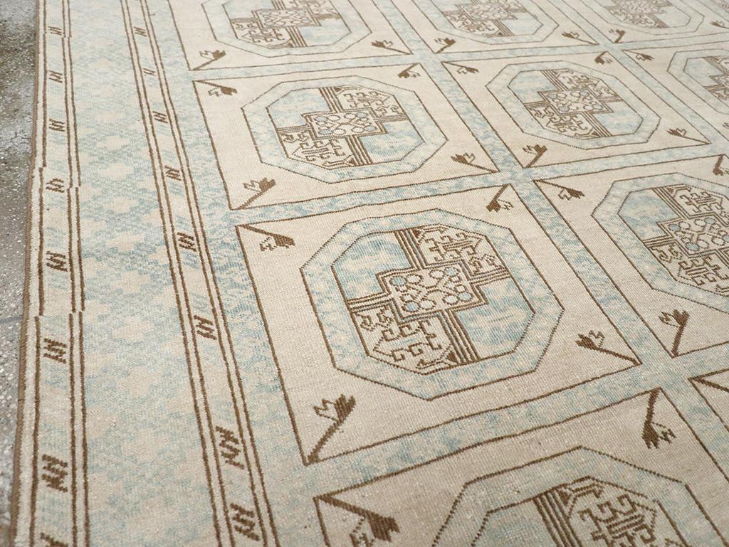 Tribal Mid-20th Century Turkish Anatolian Accent Rug For Sale