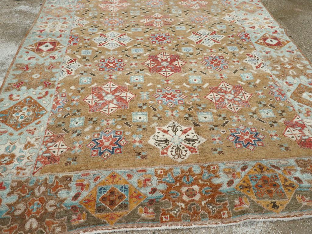 Wool Mid-20th Century Turkish Anatolian Accent Rug For Sale