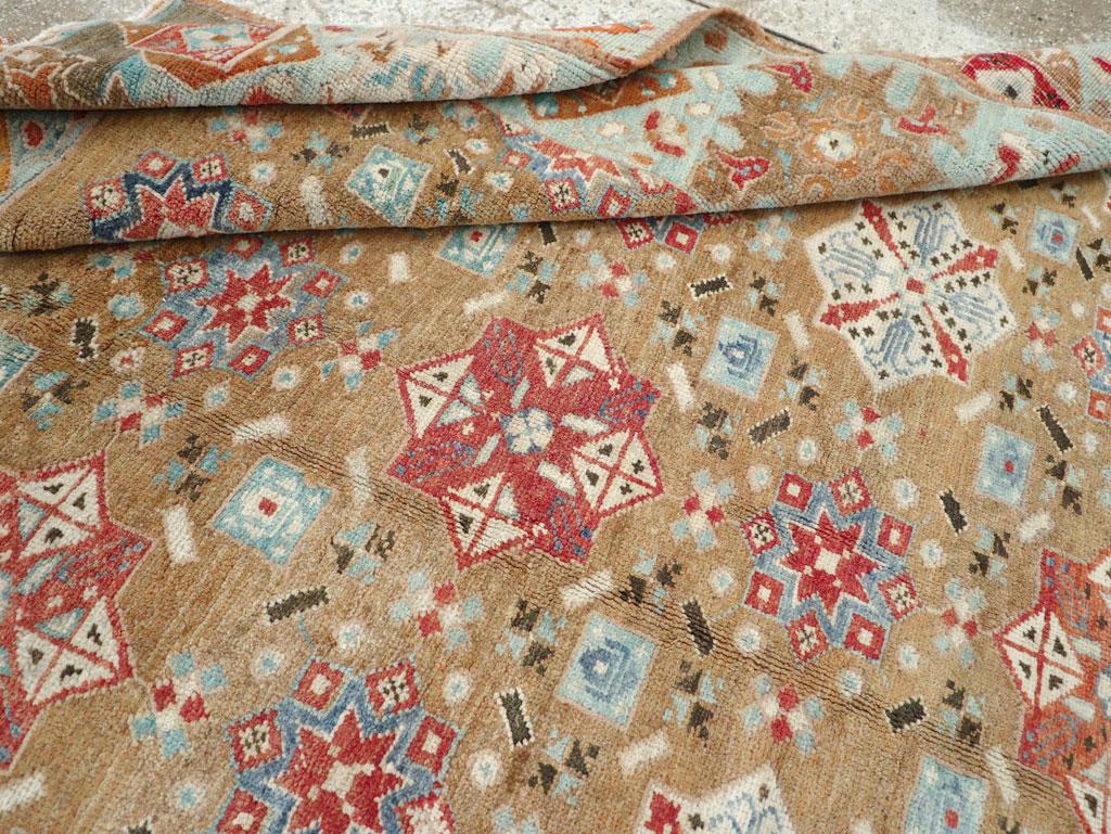 Mid-20th Century Turkish Anatolian Accent Rug For Sale 2