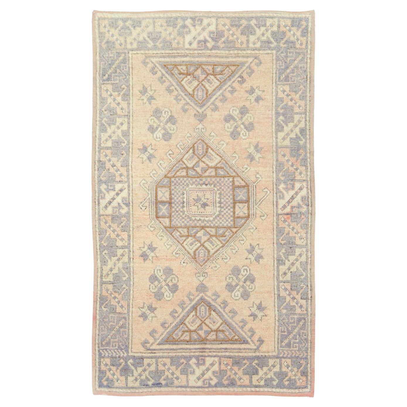 Mid-20th Century Turkish Anatolian Accent Rug
