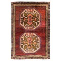 Mid-20th Century Turkish Anatolian Accent Rug