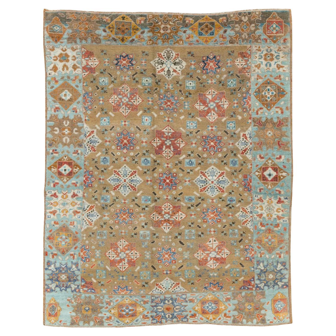 Mid-20th Century Turkish Anatolian Accent Rug