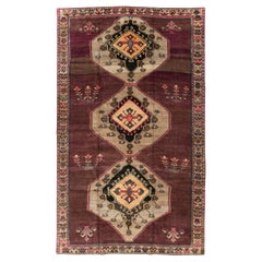 Mid-20th Century Turkish Anatolian Gallery Carpet