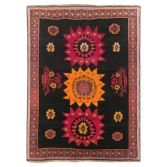 Mid-20th Century Turkish Anatolian Large Tribal Room Size Carpet