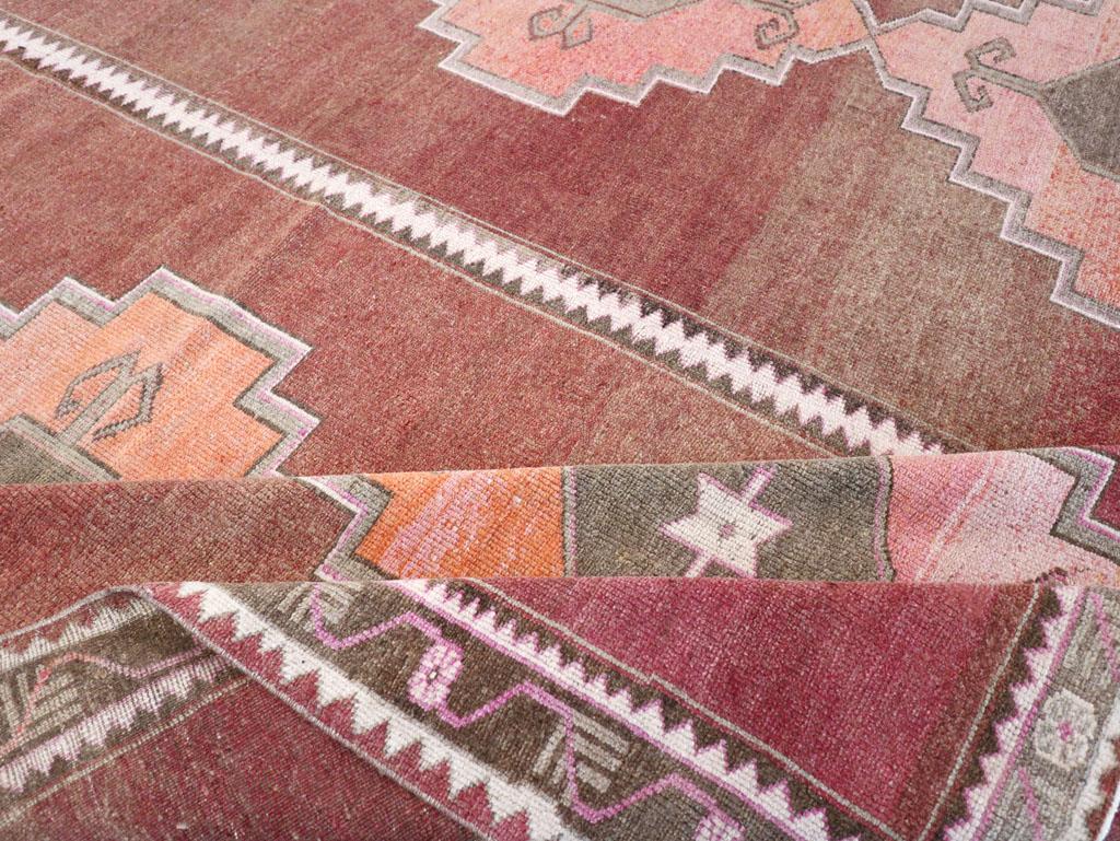 Mid-20th Century Turkish Anatolian Room Size Carpet For Sale 1