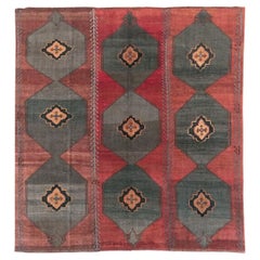 Mid-20th Century Turkish Anatolian Square Room Size Carpet
