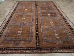Colección Galerie Shabab Alfombra grande tribal turca de Anatolia de mediados del siglo XX