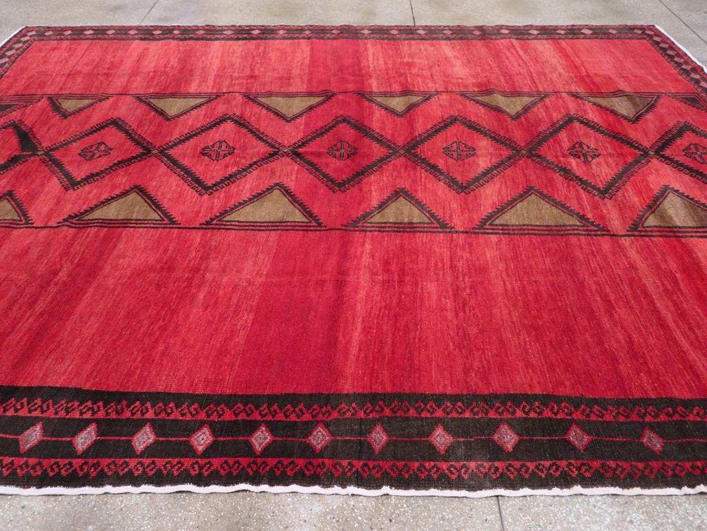 Perse Tapis tribal turc anatolien du milieu du 20e siècle en vente
