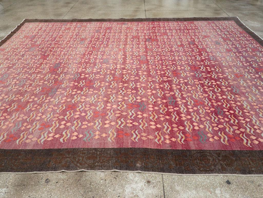 Mitte des 20. Jahrhunderts Türkischer Cintamani Design Teppich in Raumgröße im Zustand „Hervorragend“ im Angebot in New York, NY