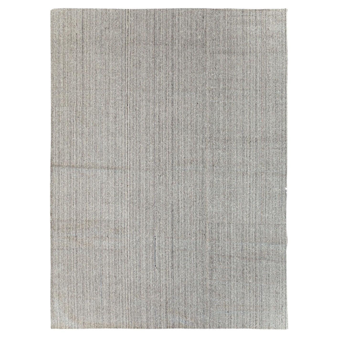 Mid-20th Century Turkish Flatweave Kilim Accent Carpet