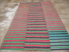 Mid-20th Century Turkish Flatweave Kilim Accent Rug