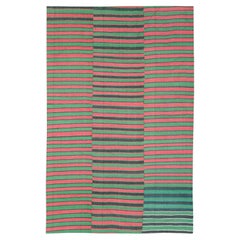 Mid-20th Century Turkish Flatweave Kilim Accent Rug