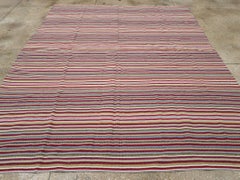 Mitte des 20. Jahrhunderts Türkischer Flachgewebe-Kilim Teppich in Raumgröße